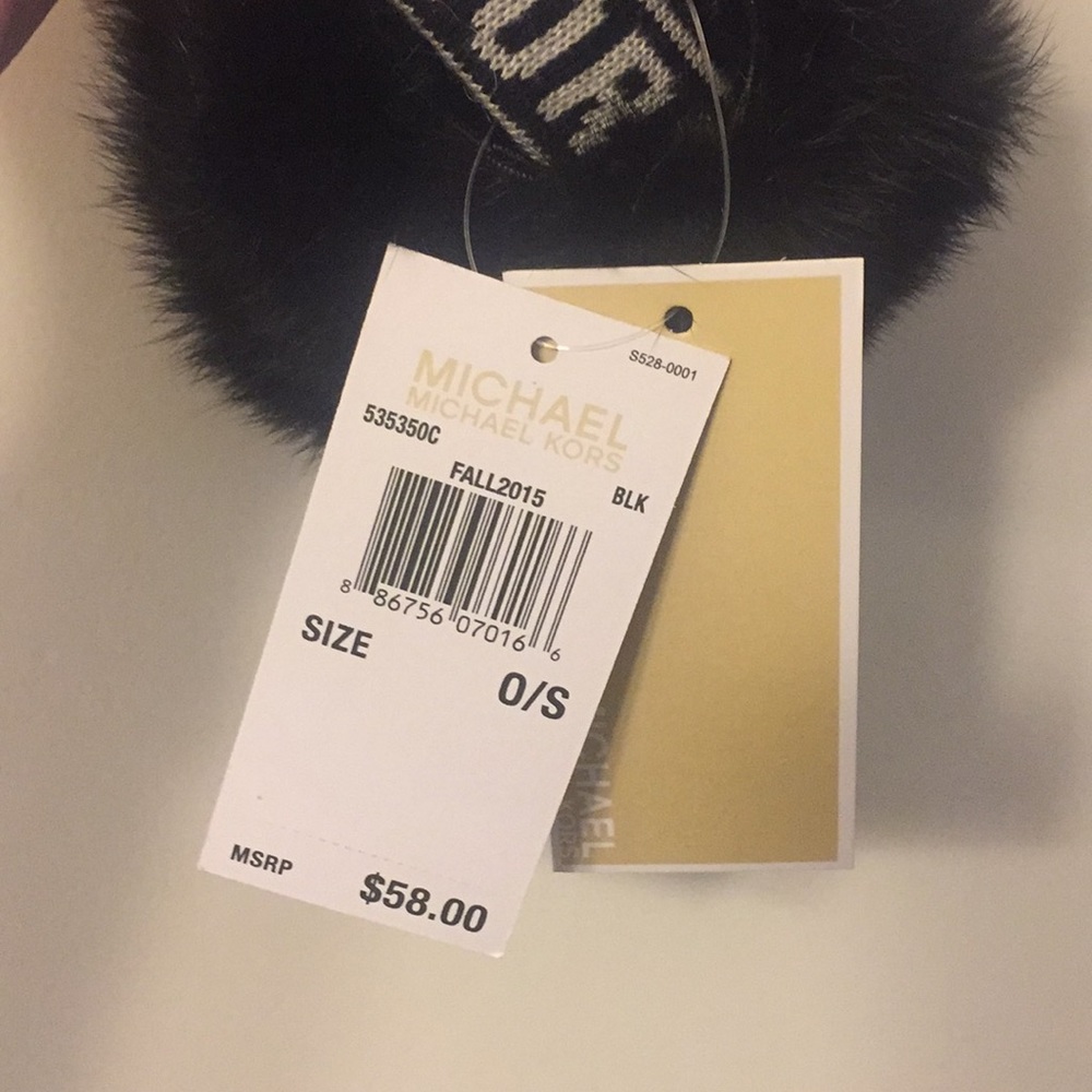 Michael Kors black ear muffs